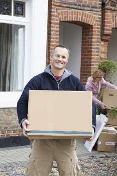 Man with van removal service supporting a local move in Woodlands