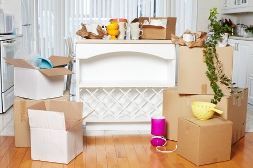 Preparation checklist scene for a move in Woodlands