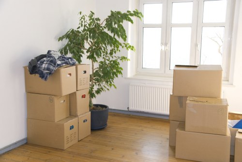 A local removal team handling a residential move in Woodlands