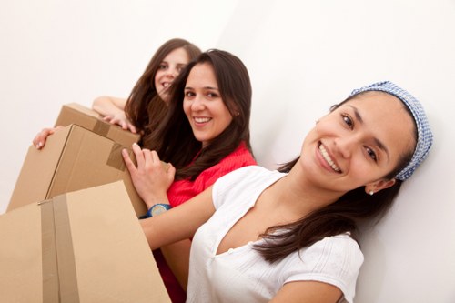 Packing and unpacking support for a busy commercial relocation in Woodlands