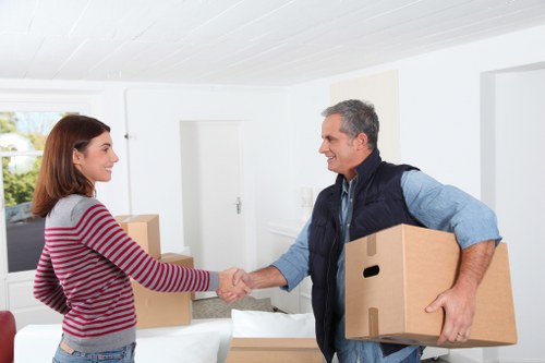 Professional moving van transport for residential and office items
