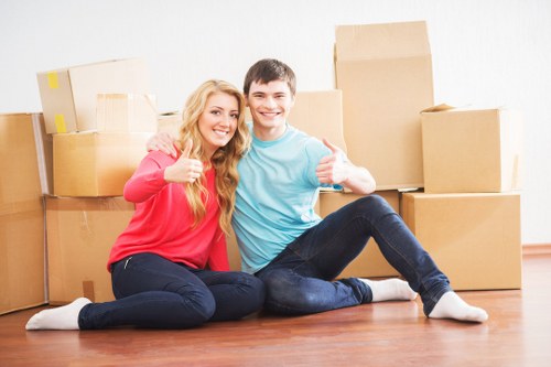 Household furniture pick-up for a home in Woodlands