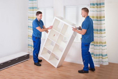Commercial removal services for an office move in Woodlands