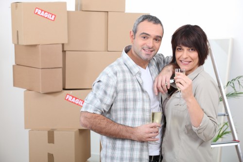 Secure loading and safe transport by a man and van service